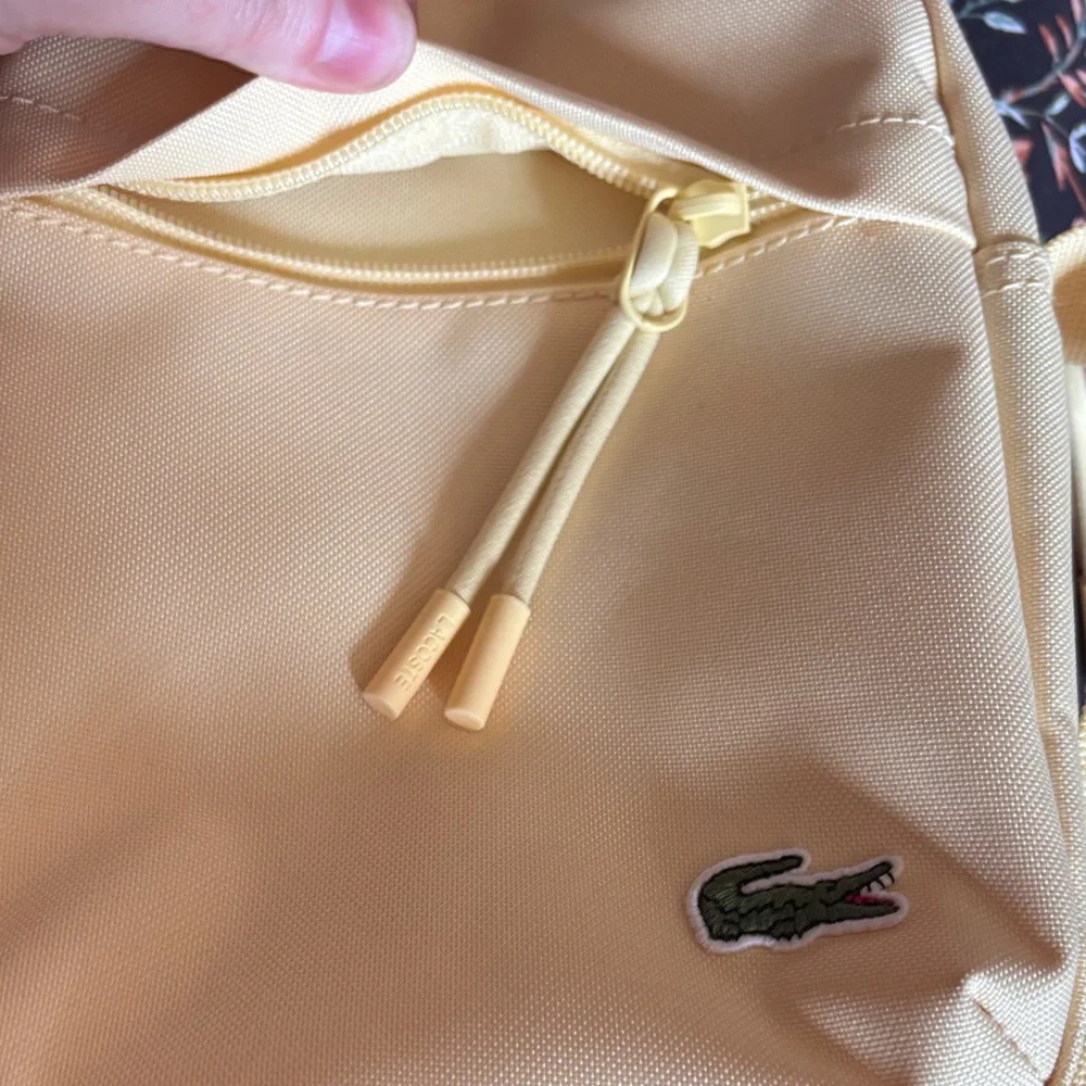 Lacoste Light Yellow Messenger Bag